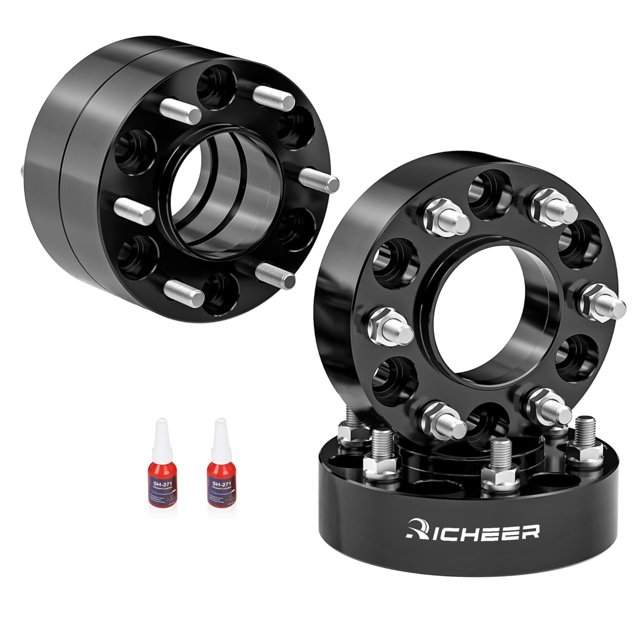 Espaciador de ruedas Richeer 6x5.5 Hubcentric de 2 pulgadas para Silverado