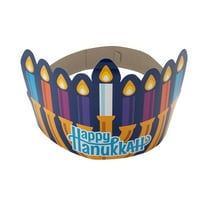 Menorah Crowns - 12 pieces
