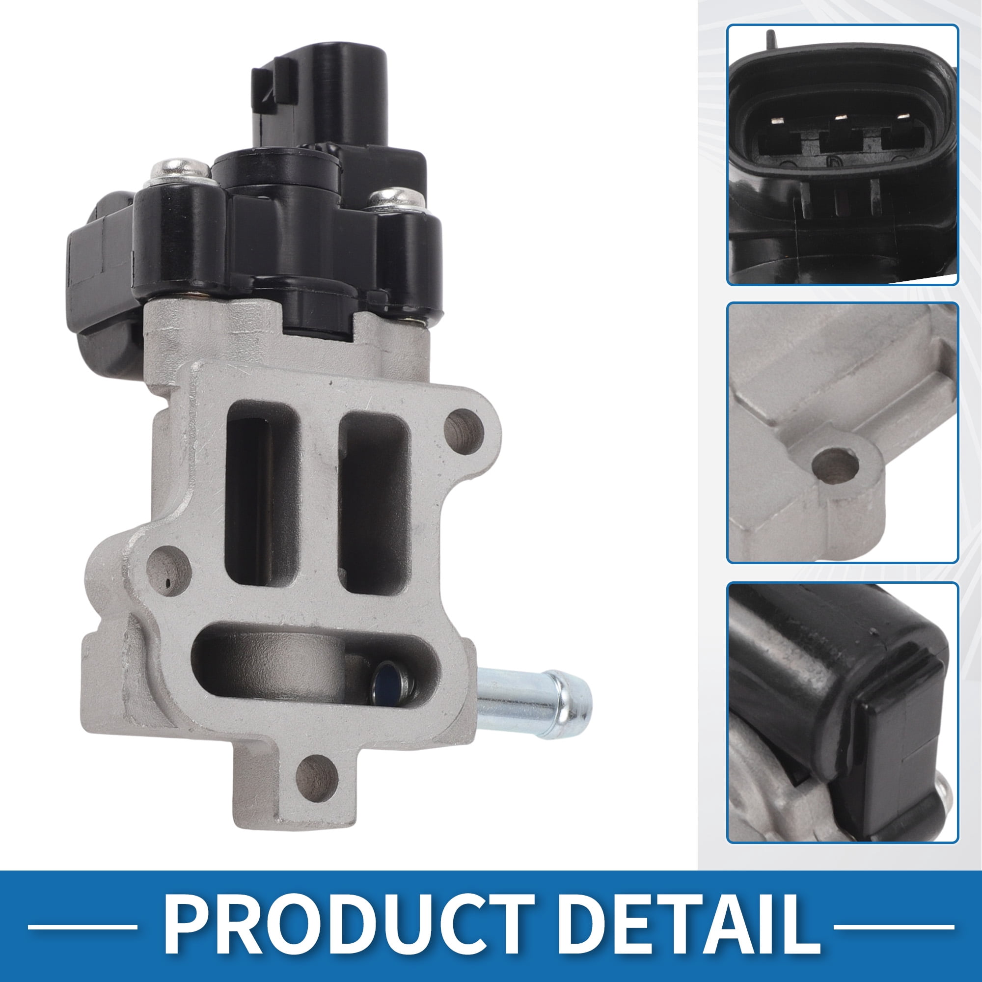 Unique Bargains Car Idle Air Control Valve for Toyota Crown 1995-2001 No.2227046100 IACV Idle Motor Idle Air Control Valve
