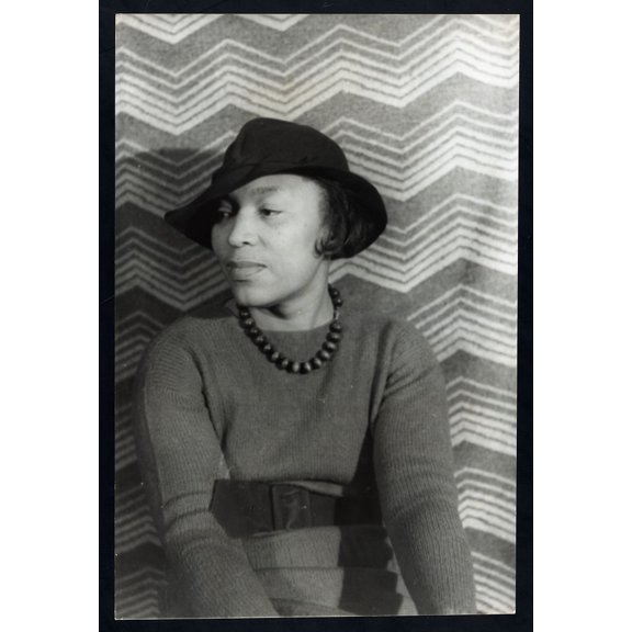 Portrait of Zora Neale Hurston Canvas Wall Art (20" x 30")