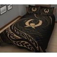 thumbnail image 3 of Juego de Cama Colcha Islas Pohnpei - Oro - Estilo Frida, 3 of 5