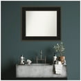 thumbnail image 2 of Amanti Art Custom Wall and Bathroom Mirror (30.75 x 35.75 in.), Mezzanine Espresso Frame, 2 of 7