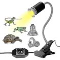 thumbnail image 1 of Hgbd-kit Tortoise Heat Lamp Kit Reptile Heater Lamp With 2 Bulbs Uva Uvb 25w 50w Long Base Tortoise Lamp 360 Rotation For Tortoise Reptile Lizards Sna, 1 of 5