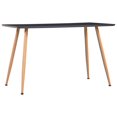 thumbnail image 1 of vidaXL Dining Table Grey and Oak 120x60x74 cm MDF, 1 of 4