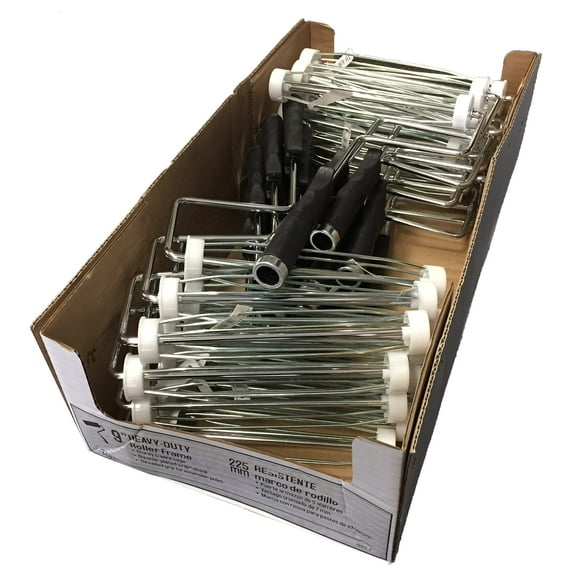 Wooster Brush F0010 9 inch Acme Heavy Duty Roller Frame 5-Wire, 4 Packs of 24, 96 Total