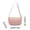 Pink, variant on FEOLGEHLY Sling Bag, Small Crossbody Bags for Women, Lightweight Crescent Shoulder Bag Mini Tote Bag Zipper Closure Portable Handbag for Work Shopping Travel Business Daily Casual Use