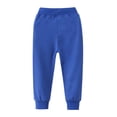 thumbnail image 5 of ZOYOEN Toddler Boys Graphic Sweatpants- Elastic Waist Casual Cute Soft Cotton Kids Jogger Pants Blue Size 6 T, 5 of 8
