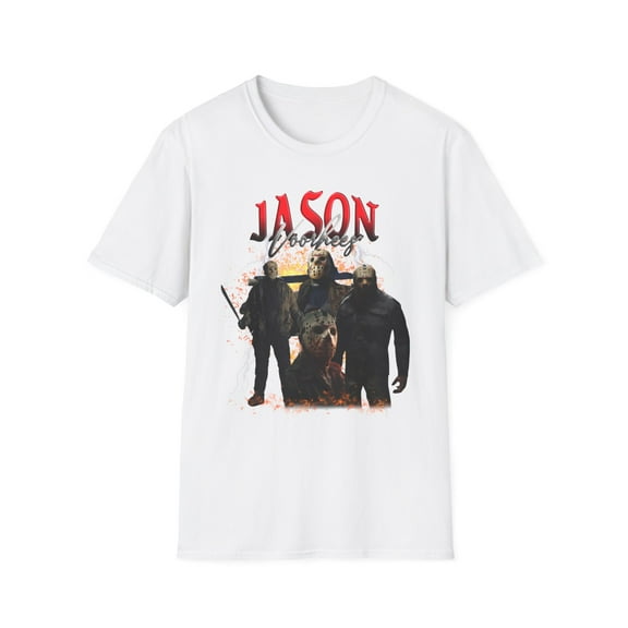 Jason Voorhees, Gildan Unisex Softstyle T-Shirt, Halloween Movie Tee, S-3XL