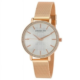 London Fog Camden 40mm Two Tone Gold Bracelet Watch Walmart