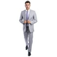 thumbnail image 4 of Azzuro 2-Piece Suit Set with Jacket and Dress Pants, Slim Fit, 4 of 6