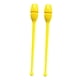 thumbnail image 4 of 2 Piezas Clubes de Gimnasia Rítmica Bastones Insertables para Danza Palos de Práctica Accesorios para Coreografías Material Pp de Alta Resistencia Fác amarillo, 4 of 8