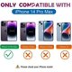 thumbnail image 2 of iPhone 14 Pro Max Magnetic Glitter Case-6.7 Inch, Luxury Love Heart Pattern Plating Clear Case, Compatible with MagSafe for Women Girls Shockproof Bac, 2 of 4
