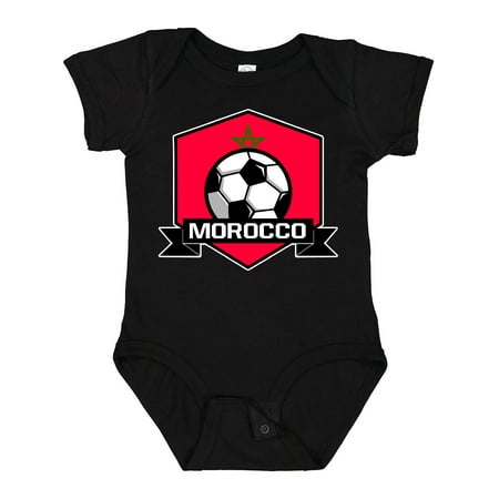 

Inktastic Soccer Morocco Flag Banner Gift Baby Boy or Baby Girl Bodysuit