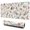 Pioneer Flower Floral-1, variant on Long Mouse Pads for Desk,Pioneer Flower Floral Print Pattern Desk Mats on Top Of Desks, Desk Mouse Pad Extra Large with 3mm Non-Slip Base and Stitched Edge for Gaming,Office,Work,Home 31.5"x11.8"
