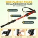 thumbnail image 4 of Bastones de senderismo Hiker Hunger Outfitters ligeros para niños, 4 of 8