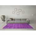 thumbnail image 3 of Ahgly Company Indoor Square Oriental Pink Industrial Area Rugs, 7' Square, 3 of 4