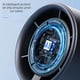 thumbnail image 3 of Ventilador Portátil de Escritorio Pequeño, Recargable, Mini Ventilador Turbo de Alta Velocidad, USB, Color Negro., 3 of 5