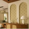 thumbnail image 7 of S4Sassy Peel And Stick Wall Covering, Minimal Star Dot Print Removable Wall Wrap- Yellow Mural For Vintage Farmhouse Decor, Bathroom, Laundry Room- Self-Adhesive Removable Wallpaper Vinyl (25"X 120"), 7 of 7