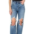 thumbnail image 2 of Earnest Sewn Womens Parker 90s Full Length Denim Jeans Stephanie 25, 2 of 3