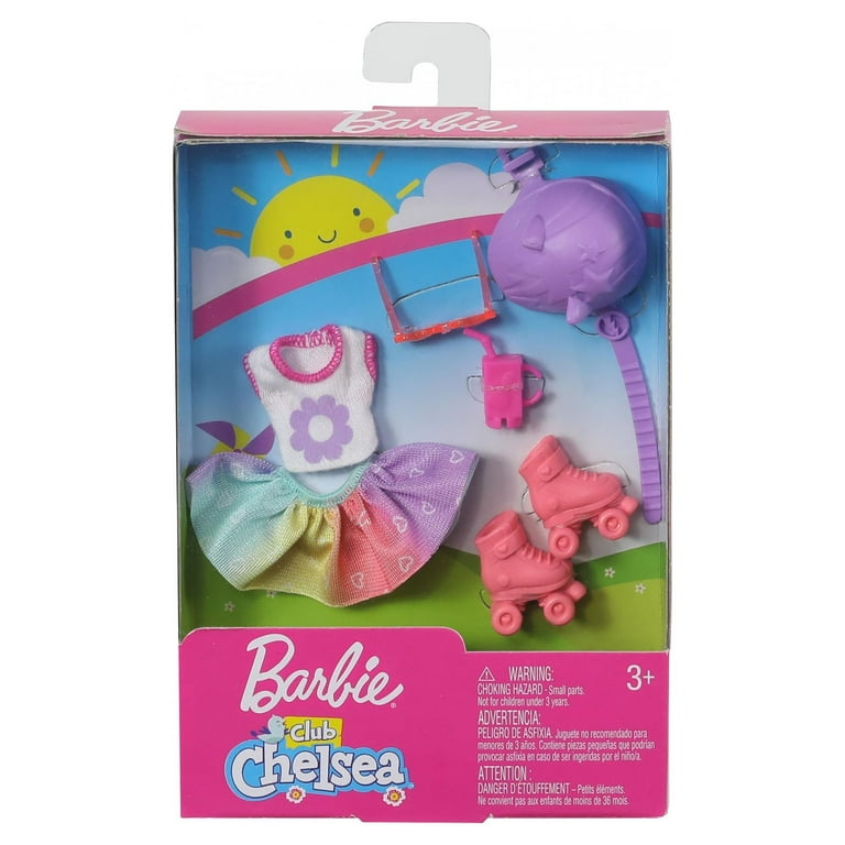 Barbie Kids Doll Chelsea Roller Skating Accessory Pack Barbie Kids Doll Chelsea Roller Skating Accessory Pack