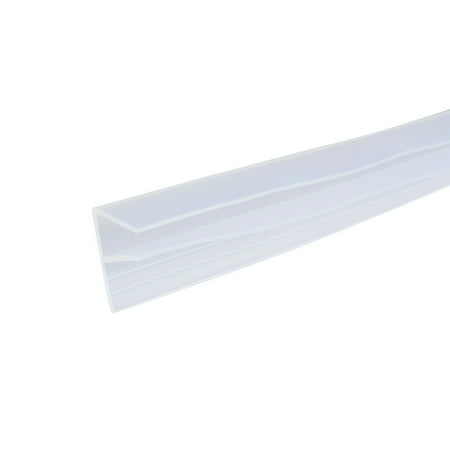 98 Inch F Shaped Frameless Window Shower Door Seal F 3 8 Inch