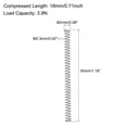thumbnail image 3 of 2mmx0.3mmx30mm 304 Stainless Steel Compression Spring 3.9N Load Capacity, 10pcs, 3 of 5