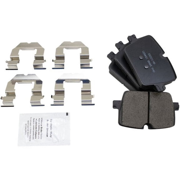 Rear Brake Pad Set - Compatible with 2019 - 2020 BMW 330i