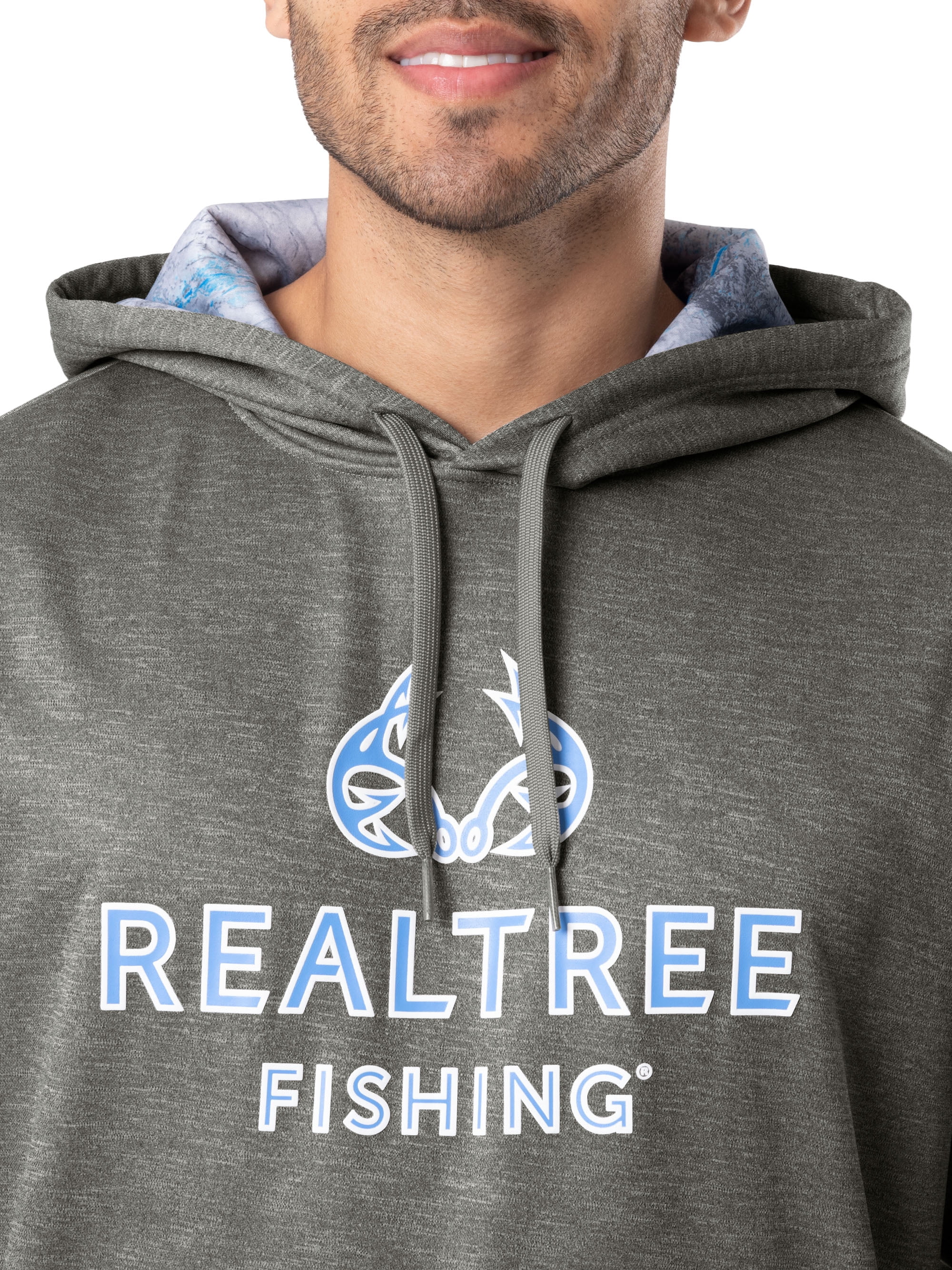 Realtree Fishing Men's Logo Performance Hoodie