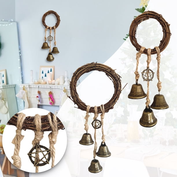 Ganfancp Campanas de Bendición Campanas de Viento Malvadas Bruja Puerta Brujería Decoración Rebajas Flash Deals 1X Campanas de Viento