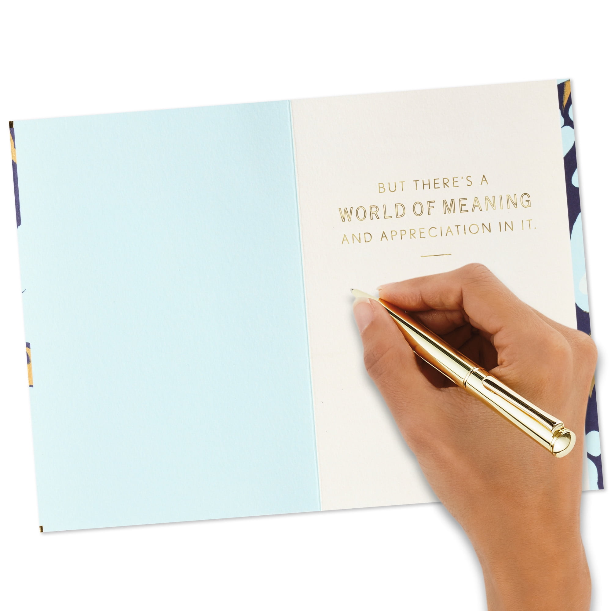 Hallmark Thank-You Card (Simple Phrase With World of Meaning)