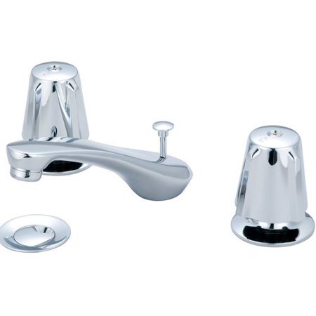UPC 763439842572 product image for Olympia Faucets Double Handle Widespread Standard Bathroom Faucet with Drain Ass | upcitemdb.com