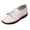 White, variant on Women's Leather Square Toe Ballet Flats Comfortable Slip on Shoes Flat Dress Shoes Ballet Flats Arch Support Dress Shoes