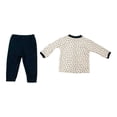 thumbnail image 2 of Conjunto Baby Creysi Unisex Manga Larga Cuello Redondo Diseño de Estrellas Azul 6 M 2 Piezas, 2 of 4