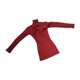 thumbnail image 5 of Vestido ajustado a medida, estilo retro, con accesorios, estilo casual, acanalado, talla 1/6 cofre hueco rojo, 5 of 9