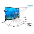 thumbnail image 5 of 100" 120" Portable Projector Screen Simple Curtain Anti-Light Projection Screens For Home Outdoor Office Projetor ,Wrinkle-Free, 5 of 5