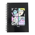 thumbnail image 2 of Set de 2 libretas pasta dura estilo francés, una color blanco Alicia en el país y una negra Villanas de Disney, 2 of 5