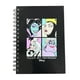 thumbnail image 2 of Set de 2 libretas pasta dura estilo francés, una color blanco Alicia en el país y una negra Villanas de Disney, 2 of 5