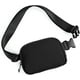 thumbnail image 3 of ODODOS Mini Riñonera Unisex con Correa Ajustable Pequeña Riñonera para Entrenamiento Correr Viajar Senderismo, Negro, 3 of 4