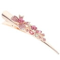 thumbnail image 3 of FRCOLOR Rhinestone Hair Barrette Metal Decoration for Women Party Dressing 1Pack, 3 of 6