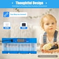 thumbnail image 2 of 48 Egg Incubator, Fully Automatic Hatcher with Dual Power Supply, Automatic Egg Turner and Temperature Control, Universal Tray for Chicken, Duck, 2 of 10