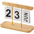thumbnail image 1 of Desk Calendar Ornament Countdown Calendar Decorative Desk Calendar Decor Reusable Desk Calendar, 1 of 9