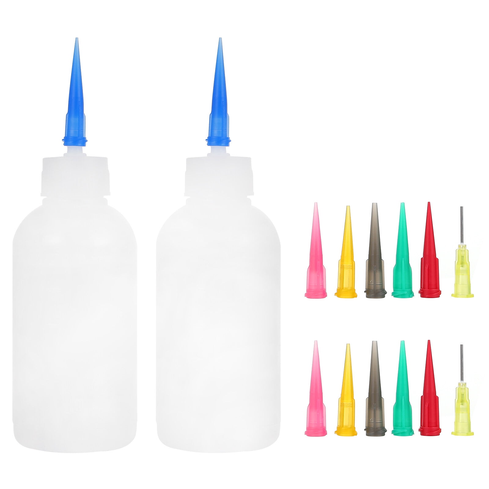 2 Sets Needle Tip Applicator Bottles Painting Applicator Bottles Needle