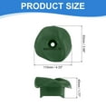 thumbnail image 2 of Rock Climbing Holds, 10 Pcs Climbing Rock Wall Grips with Single Holes for Playground Accessories, Green-A, 2 of 7