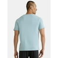 thumbnail image 2 of Athletic Works Men's and Big & Tall Men's Soft ButterCore Tee with Short Sleeves, Sizes S-5XL, 2 of 5