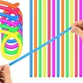 thumbnail image 1 of Colorful Stretchy String Fidget Toys Sensory Toys Toy Elastic Strings Fidget Toys for Birthday Party Treasure Box Toys for Classroom Rewards Carnival Prizes (Classic Style, 24 Pieces), 1 of 1