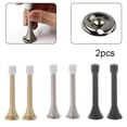 thumbnail image 4 of 2Pcs Metal Spring Door Stopper With Bottom Plate And Screws For Wall And Door, 4 of 7