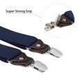 thumbnail image 2 of Buyless Fashion Bretelles pour Hommes - Sangles Élastiques Réglables 48 Pouces 1 1/4 Pouces - Forme Y, 2 of 7