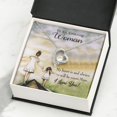 thumbnail image 4 of To Mom My Heart is Yours Forever Necklace w Message Card, 4 of 8
