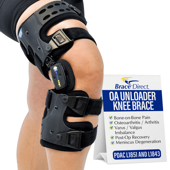 Brace Align ROM Unloader Knee Brace L1843 L1851 - Professional Osteoarthritis Pain Relief Support