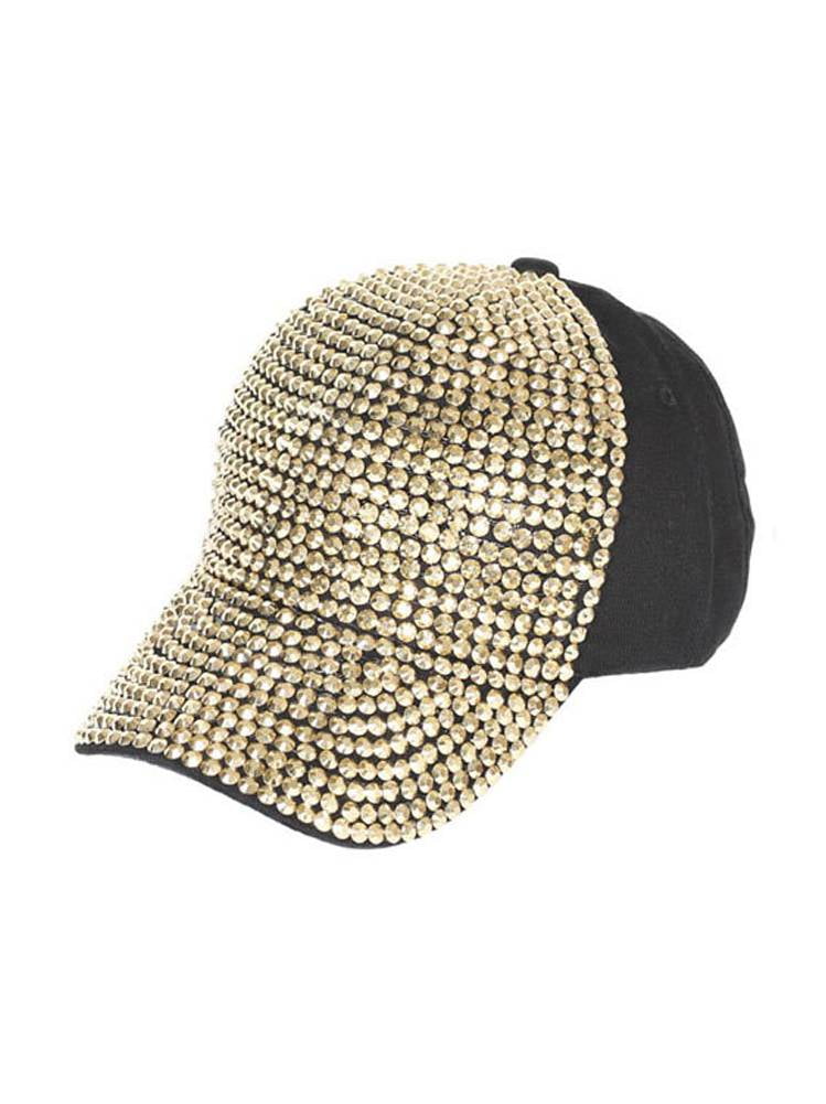 studded baseball cap